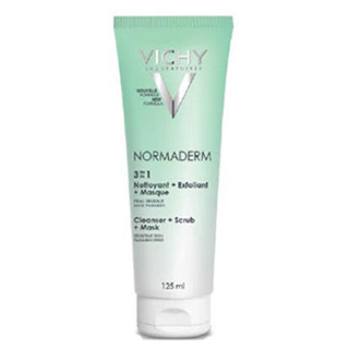 Vichy Un Prodotto Per La Pulizia Della Pelle Con Imperfezioni 3 In 1 Normaderm Tri-Activ Cleanser 125 Ml