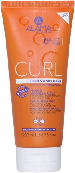 Alama Professional Curl, Fluido Modellante Attiva Ricci Per Capelli Ricci 500 Ml