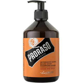 Proraso Wood & Spice detergente barba 500ml