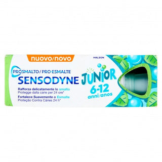 Sensodyne Prosmalto Junior、6～12歳のお子様向け毎日の歯磨き粉、 Aroma ナチュラルミント 50ml