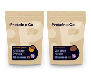 CFM Whey Protein 80 - Chocobanana Symphony e Chocolate Brownie 1 + 1 kg
