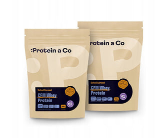 CFM Whey Protein 80 - Salted Caramel 1 + 1 kg