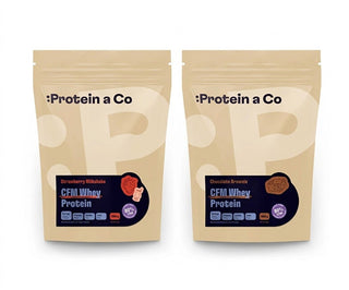 CFM Whey Protein 80 Strawberry Milkshake e Chocolate Brownie 1 + 1 kg