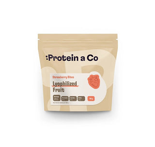 Protein a co Freeze-dried strawberries - 40 g