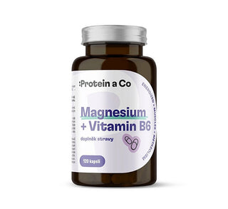 Protein a co Magnesium bisglycinate + B6 in capsules - Variant: 60 kapslí