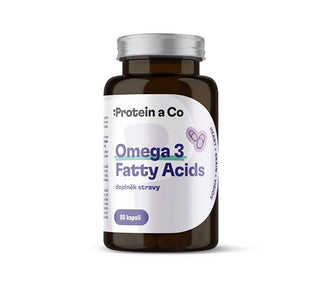Protein a co Omega-3 fatty acids 80 capsules