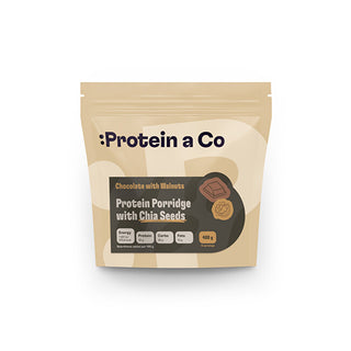 Protein porridge con chia - Chocolate con walnut 480 g