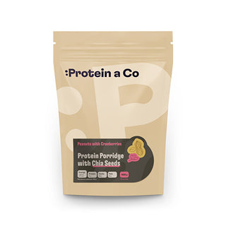 Protein porridge con chia - Peanuts con cranberries 1,600 g