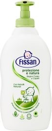 Fissan Protezione E Natura Bagno Corpo E Capelli 400 Ml