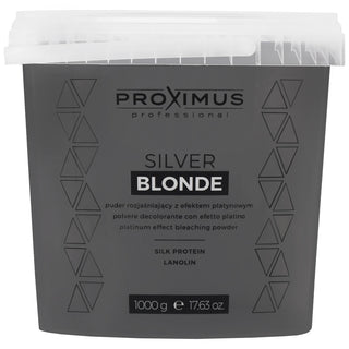 Proximus Professional Flash Blonde Polvere schiarente per capelli senza polvere con effetto platino, 1000 g
