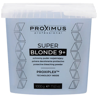 Proximus Professional Super Blonde 9+ Polvere decolorante protettiva per capelli, 1000 g