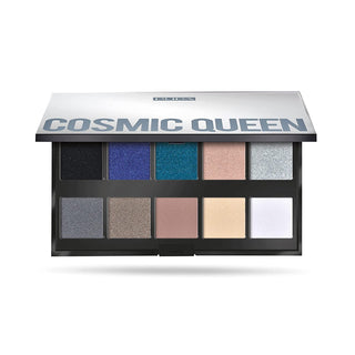 Pupa Палитра теней для век Make Up Stories 004 Cosmic Queen 10 оттенков 18 г