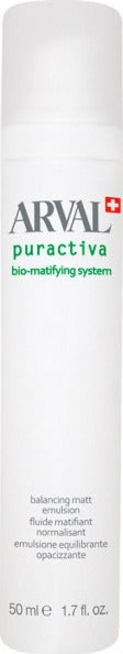 Arval Puractiva Bio-Matifying System - Emulsione Equilibrante Opacizzante 50 Ml
