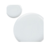Dermacol Pure 3D Natural Nail Polish 11 ml - Shade: 02 Absolute White