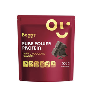 Beggs Pure Power Protein – Cioccolato Fondente 550 G
