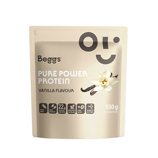 Beggs Pure Power Protein - Vaniglia 550 G