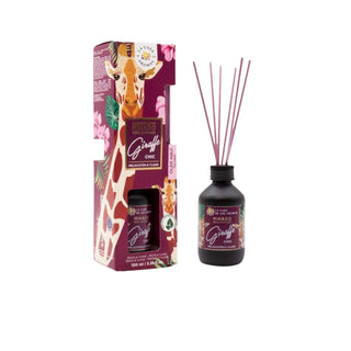 The House of Aromas Mikado Giraffe Chic rumdeodorant Peach og Ylang 100 ml 