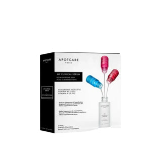 Apotcare My Clinical Serum Set 3x10ml Vitamina B3 Retinoide Vitamina A Acido Ialuronico Trattamento Viso Antirughe Antirossore Antietà