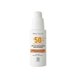 Alma Secret Ansigtscreme Høj Beskyttelse Spf50 Oro 50ml 