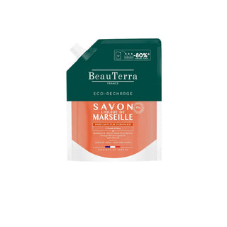Beauterra Sapone di Marsiglia Fiori d'Arancio Ricarica 900 ml — Sapone liquido ricarica