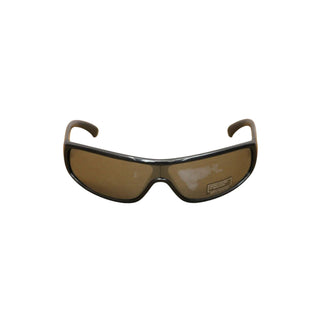 Benetton United Colors of Benetton Grigio Metallizzato Avvolgenti Unisex — Occhiali da Sole