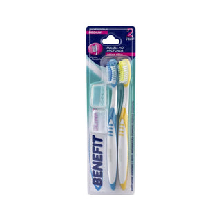 Benefit Spazzolino Clinic Medium 2 pz — Spazzolino