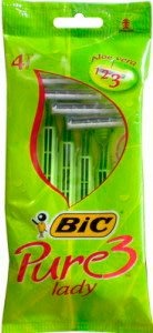 Bic Rasoio Bagno Doccia Usa E Getta Pure 3 Lady 4 Pezzi