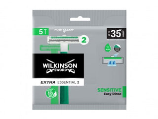 Wilkinson Rasoio Extra Essential 2 Sensitive 5 Pezzi