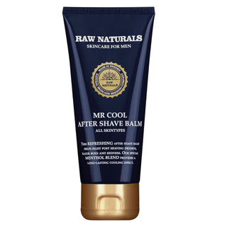 Raw Naturals Mr.Cool Balsamo Dopobarba Rinfrescante 100% vegano 100 ml