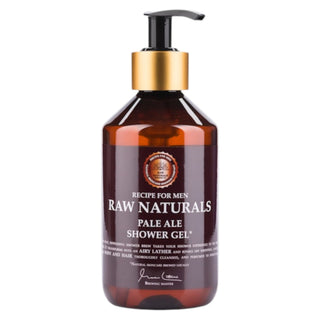 Raw Naturals Pale Ale 100% vegano Gel doccia detergente rinfrescante e maschile Corpo e capelli Tutti i tipi di pelle 300 ml