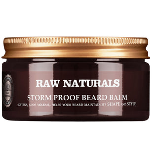 Bálsamo para barba suavizante 100% vegano Storm Proof de Raw Naturals 100 ml 