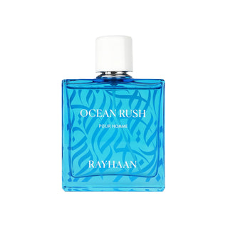 Rayhaan Ocean Rush, eau de parfum, per uomo, 100 ml