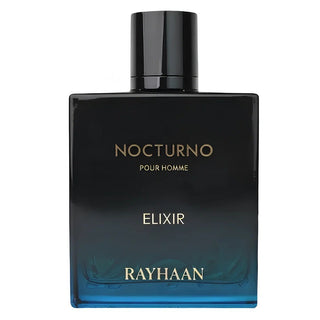 Rayhaan Nocturno Elixir, eau de parfum, per uomo, 100 ml