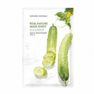 Nature Republic Máscara de Tecido de Pepino Real Nature 23 g 