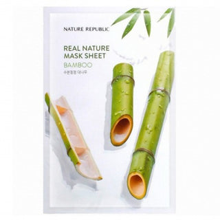 Nature Republic Máscara de Tecido Real Nature Bamboo 23 g 