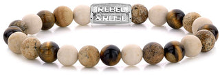 Rebel&rose Beaded Bracciale Autumn Love RR-80063-S - Dimension: 20 cm - L+