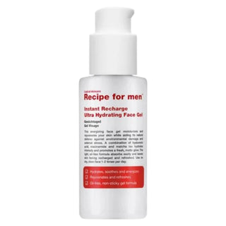 Ricetta per uomo Ricarica istantanea Acido Ialuronico Gel Idratante Viso 75 ml
