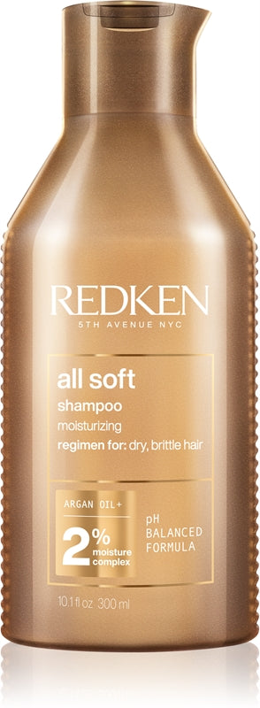 Redken オールソフト - ドライヘア用シャンプー - 300ml