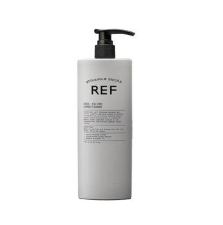 Ref Acondicionador para el cabello Stockholm Cool Silver, sin sulfatos, neutraliza los tonos cálidos, 750 ml