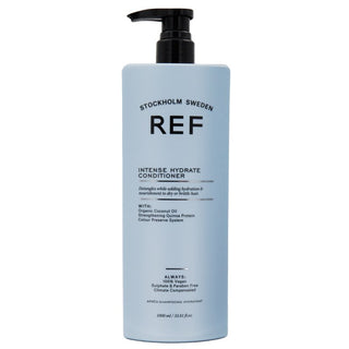 Ref Acondicionador capilar sin sulfatos Stockholm Intense Hydrate para hidratación intensa, 1000 ml