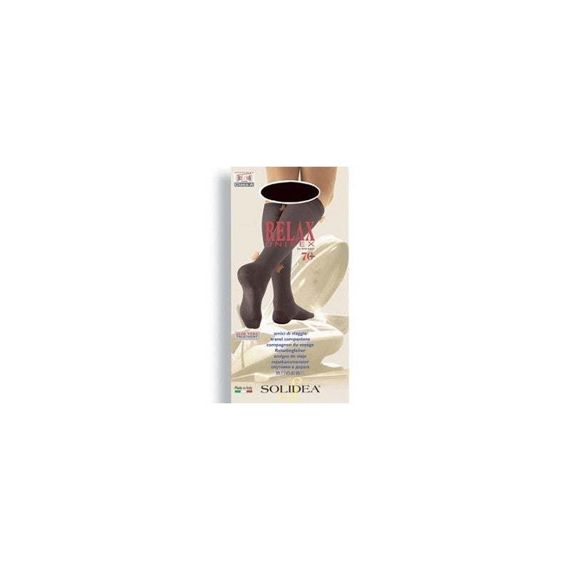 Solidea Relax 70Den 男女通用及膝压缩袜 12 15 mmHg 1S Moka