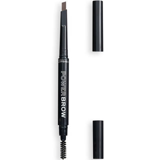 Relove By Revolution Power Brow matita per sopracciglia in crema e pennello 2 in 1 marrone scuro 03 g