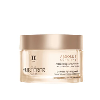 Rene furterer Absolue Keratine, Maschera Crema Trattamento Capelli a base vegetale, Riparatrice, 200 ml
