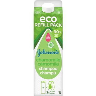 Johnson's Eco Ricarica Pack Baby Shampoo alla Camomilla 1000 ml — Shampoo