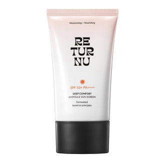 Returnu The Firm, Crema idratante all'acqua, per il viso, SPF50+, 50 ml