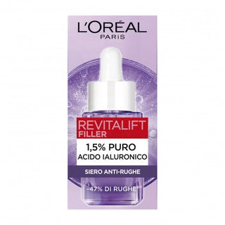 L Oreal Paris Revitalift Filler Siero Anti-Rughe Con 1,5% Puro Acido Ialuronico 15 Ml