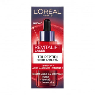 L Oreal Paris Revitalift Laser Siero Tri-Peptidi Anti-Eta Con Acido Ialuronico + Vitamina C 30 Ml