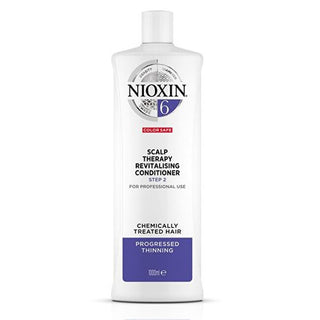 Nioxin Rivitalizzante Per La Pelle Per Capelli Normali E Spessi, Naturali E Trattati Chimicamente, Sistema 6 (Balsamo Sistema 6) - Volume: 1000 Ml
