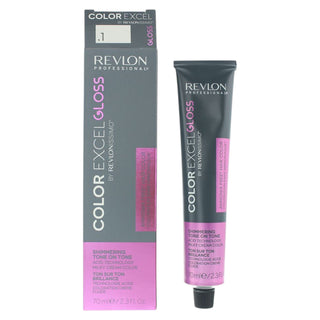 Revlon Color Excel Gloss Tinta permanente per capelli senza ammoniaca .1 Anti-Rosso 70 ml