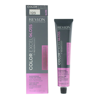 Revlon Colore Excel Gloss, Colore Capelli Gloss, 123 Nude Satin, 70 ml